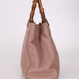 Gucci Leather Bamboo Top Handle Tote - FashioNica