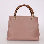 Gucci Leather Bamboo Top Handle Tote - FashioNica