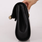 Gucci Leather Bamboo XL Clutch - FashioNica