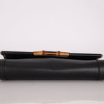 Gucci Leather Bamboo XL Clutch - FashioNica