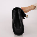 Gucci Leather Bamboo XL Clutch - FashioNica