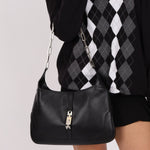 Gucci Leather Paperclip Chain Small Jackie - FashioNica