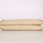 Gucci Leather Rosegold Horsebit Chain Ivory Handle Bag - FashioNica