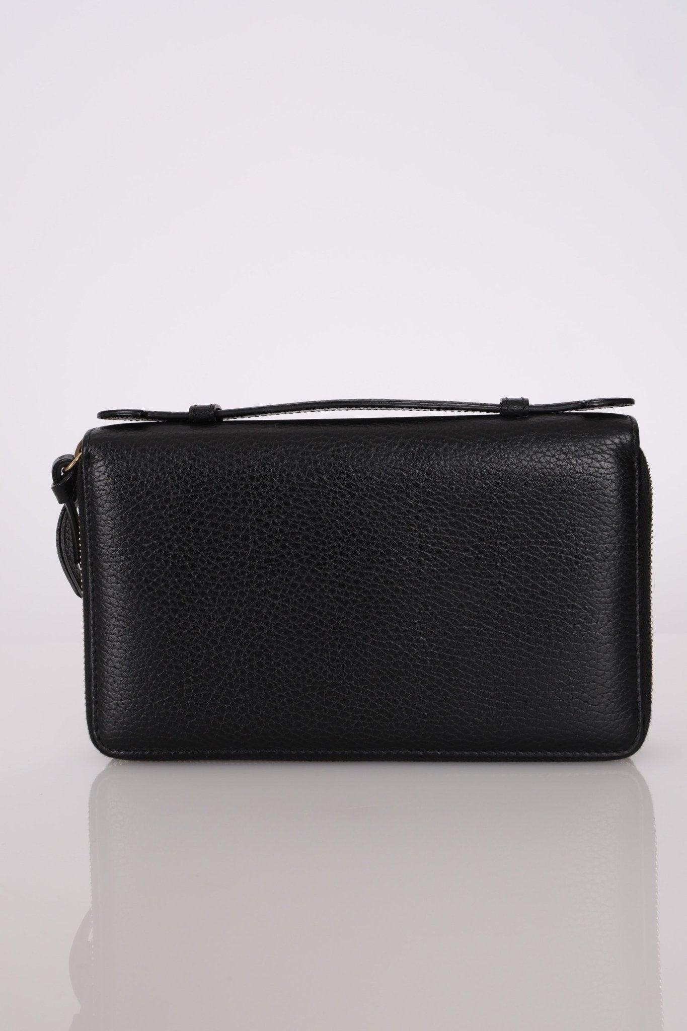 Gucci Leather Swing Bag - FashioNica