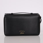 Gucci Leather Swing Bag - FashioNica