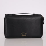 Gucci Leather Swing Bag - FashioNica