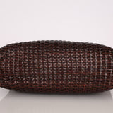 Gucci Leather Woven Bamboo Top Handle w/ Strap - FashioNica