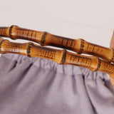 Gucci Lilac Monogram Bamboo Top Handle Tote - FashioNica