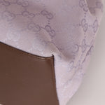 Gucci Lilac Monogram Bamboo Top Handle Tote - FashioNica