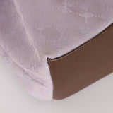 Gucci Lilac Monogram Bamboo Top Handle Tote - FashioNica