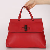Gucci Medium Daily Bamboo2Way Kelly Bag - FashioNica