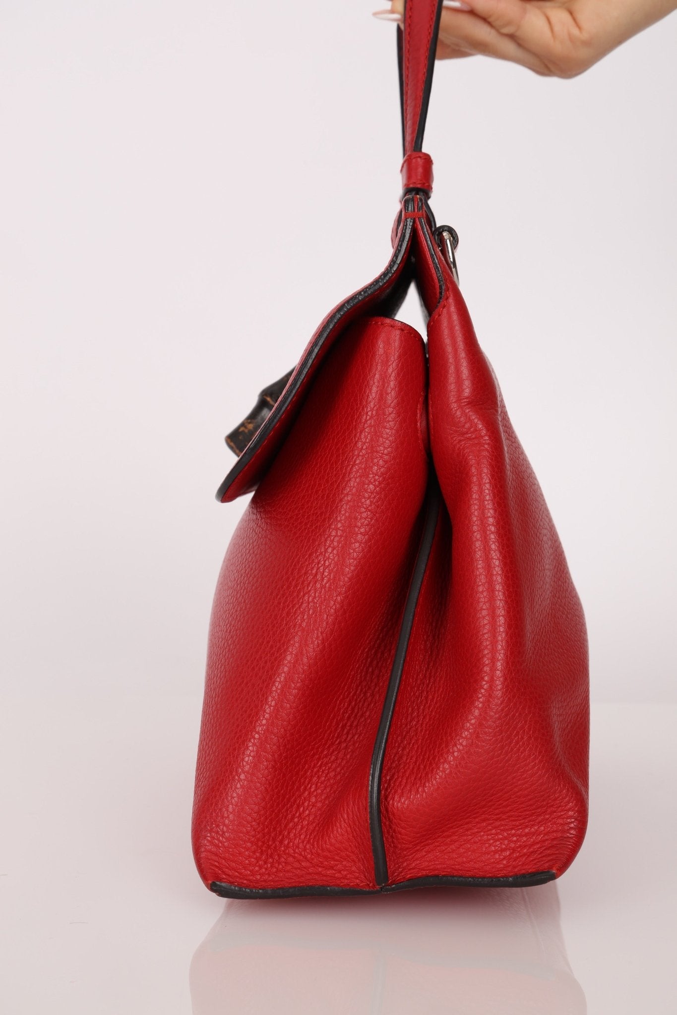 Gucci Medium Daily Bamboo2Way Kelly Bag - FashioNica