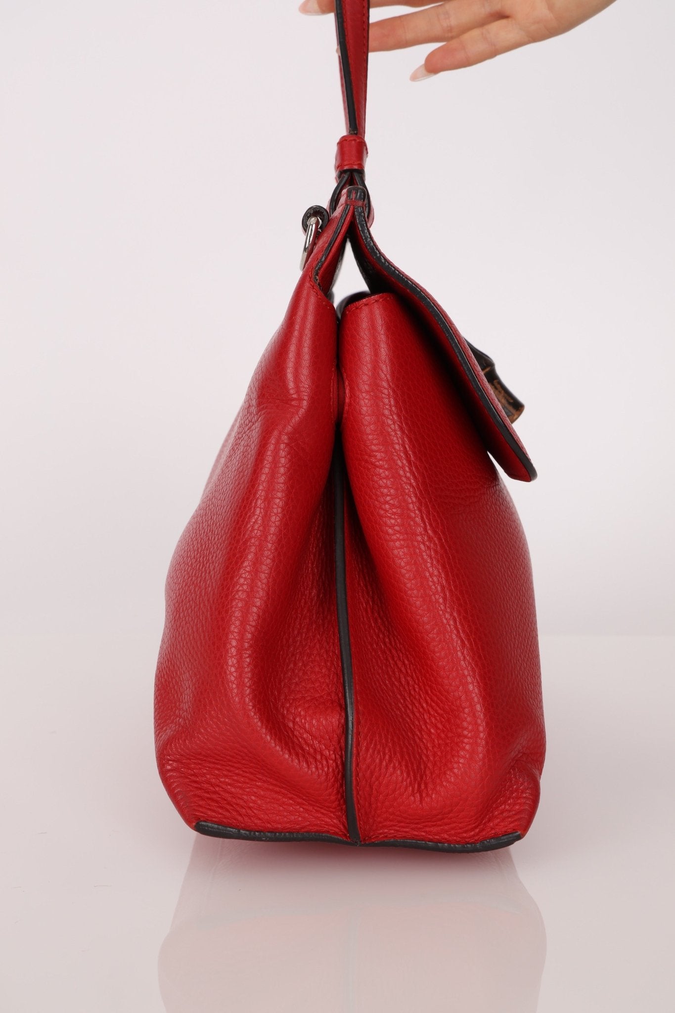 Gucci Medium Daily Bamboo2Way Kelly Bag - FashioNica