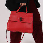 Gucci Medium Daily Bamboo2Way Kelly Bag - FashioNica