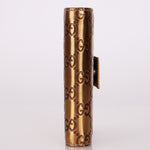 Gucci Metallic Bronze Monogram Agenda Cover - FashioNica