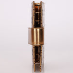 Gucci Metallic Bronze Monogram Agenda Cover - FashioNica