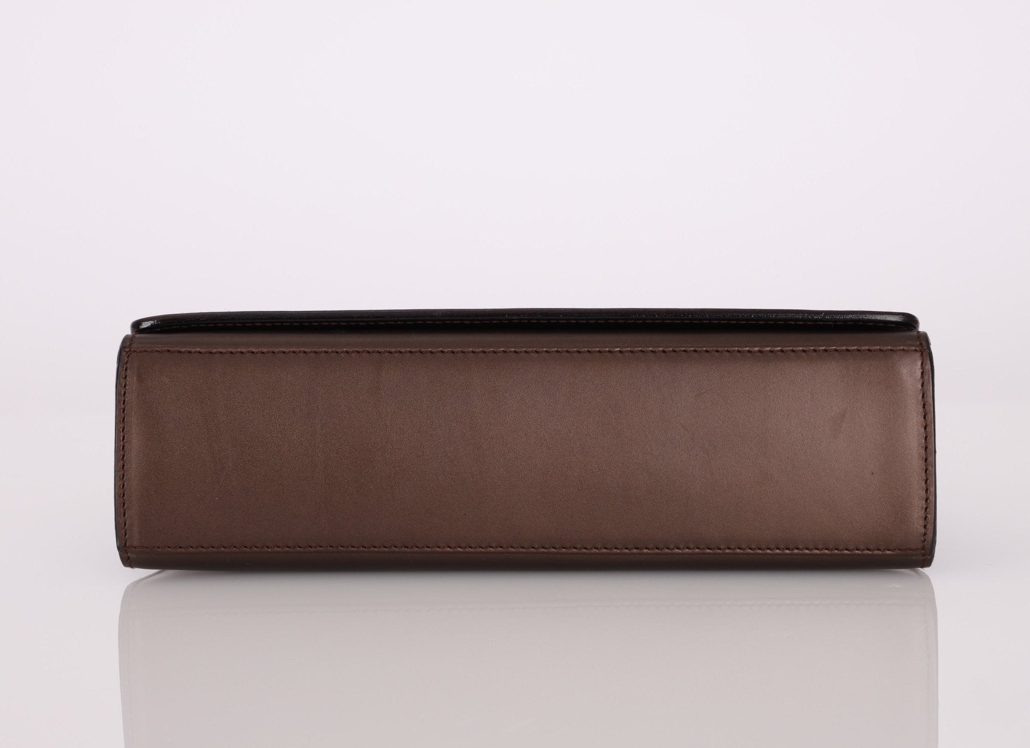 Gucci Metallic Brown Frame Shoulder Bag - FashioNica