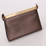 Gucci Metallic Brown Frame Shoulder Bag - FashioNica