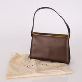 Gucci Metallic Brown Frame Shoulder Bag - FashioNica
