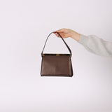 Gucci Metallic Brown Frame Shoulder Bag - FashioNica