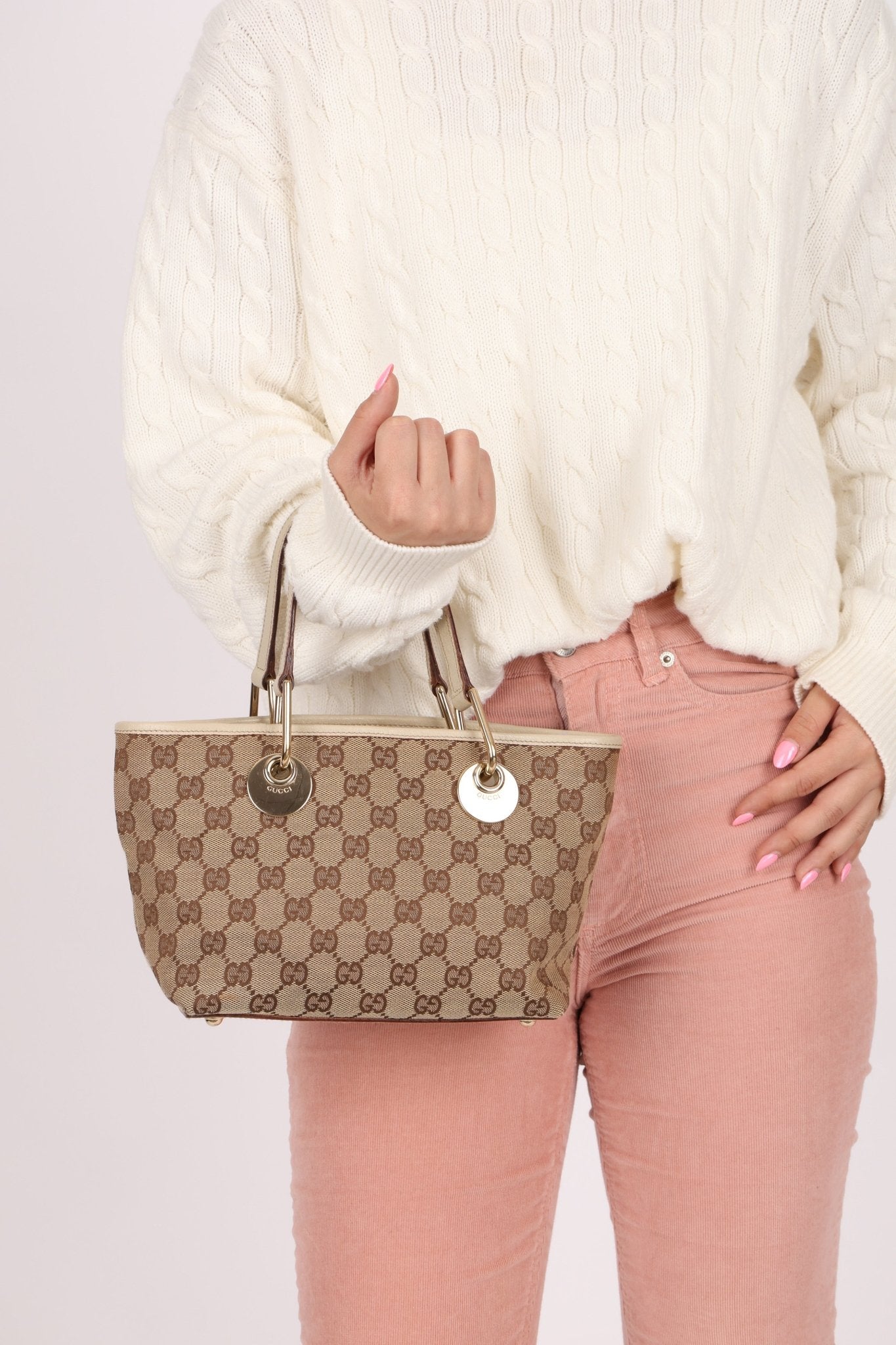 Gucci Mini Eclipse GG Monogram Tote - FashioNica