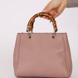 Gucci Mini Leather Bamboo Shopper Tote - FashioNica