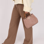 Gucci Mini Leather Bamboo Shopper Tote - FashioNica