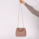 Gucci Mini Leather Bamboo Shopper Tote - FashioNica