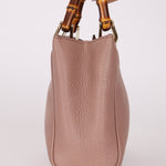 Gucci Mini Leather Bamboo Shopper Tote - FashioNica