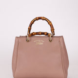 Gucci Mini Leather Bamboo Shopper Tote - FashioNica