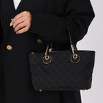 Gucci Monogram Canvas Black Mini Tote Bag - FashioNica