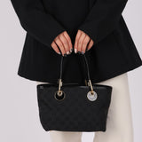 Gucci Monogram Canvas Black Mini Tote Bag - FashioNica