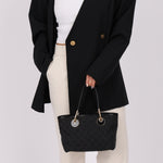 Gucci Monogram Canvas Black Mini Tote Bag - FashioNica