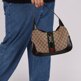 Gucci Monogram Canvas Jackie - FashioNica