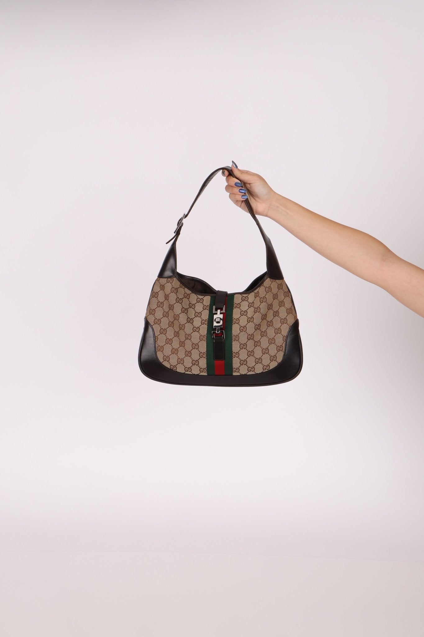 Gucci Monogram Canvas Jackie - FashioNica