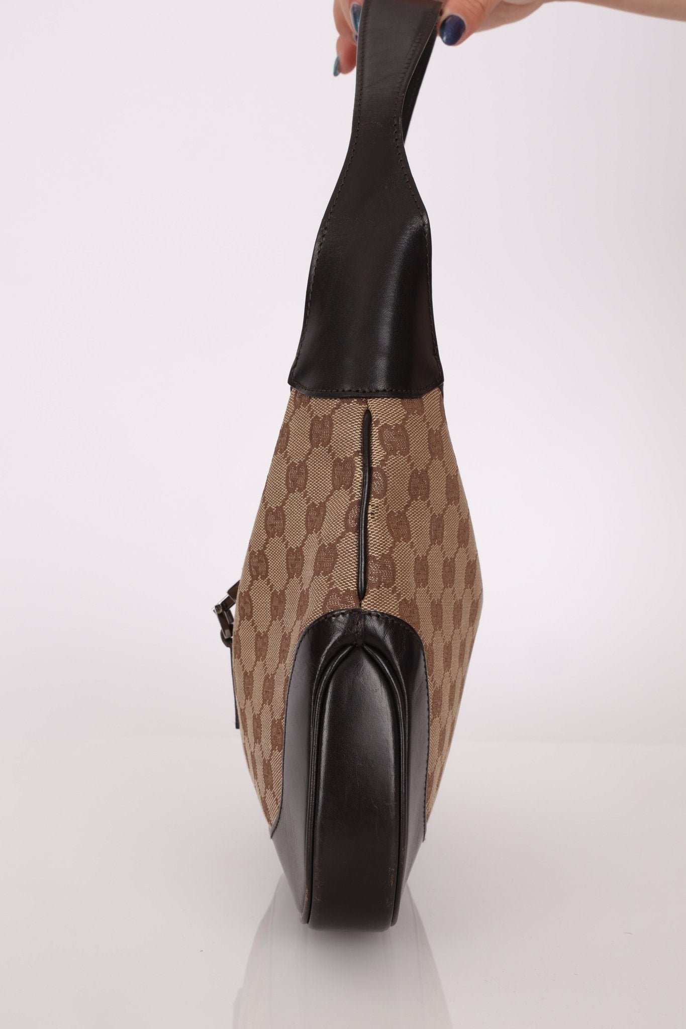 Gucci Monogram Canvas Jackie - FashioNica