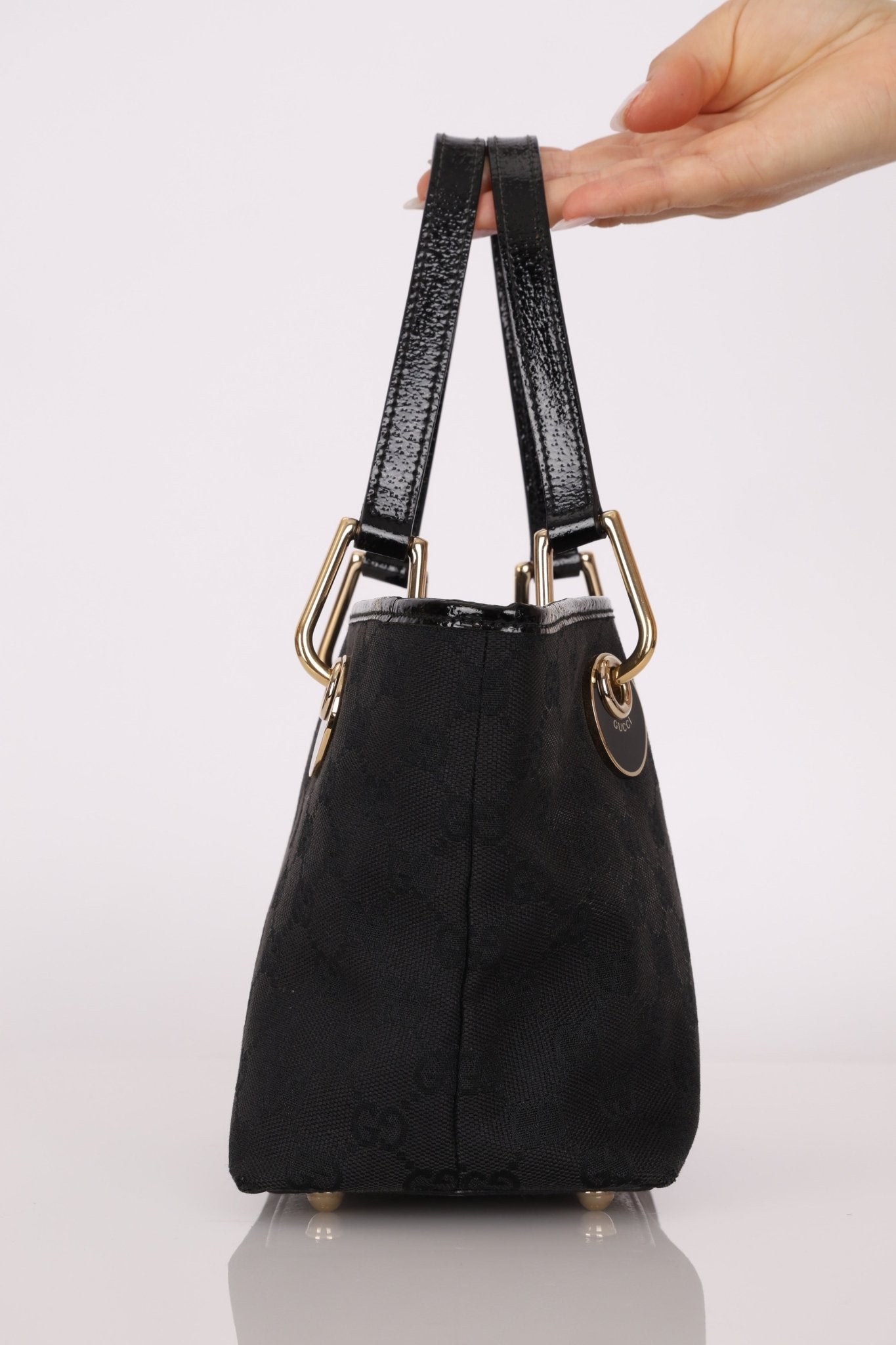 Gucci Monogram Canvas Mini Tote - FashioNica