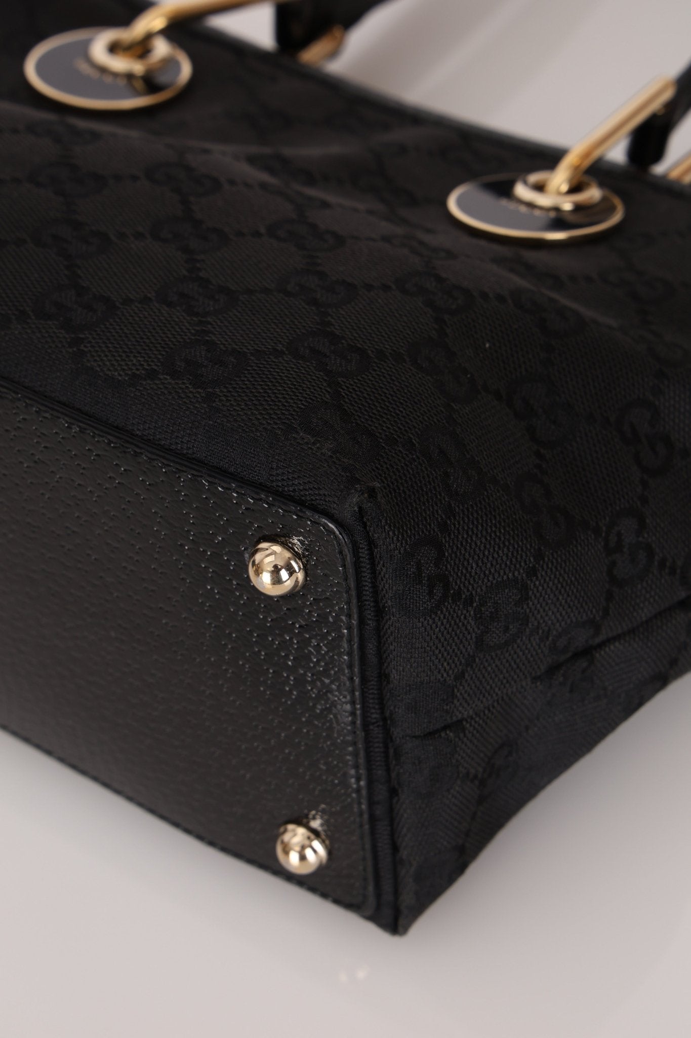 Gucci Monogram Canvas Mini Tote - FashioNica