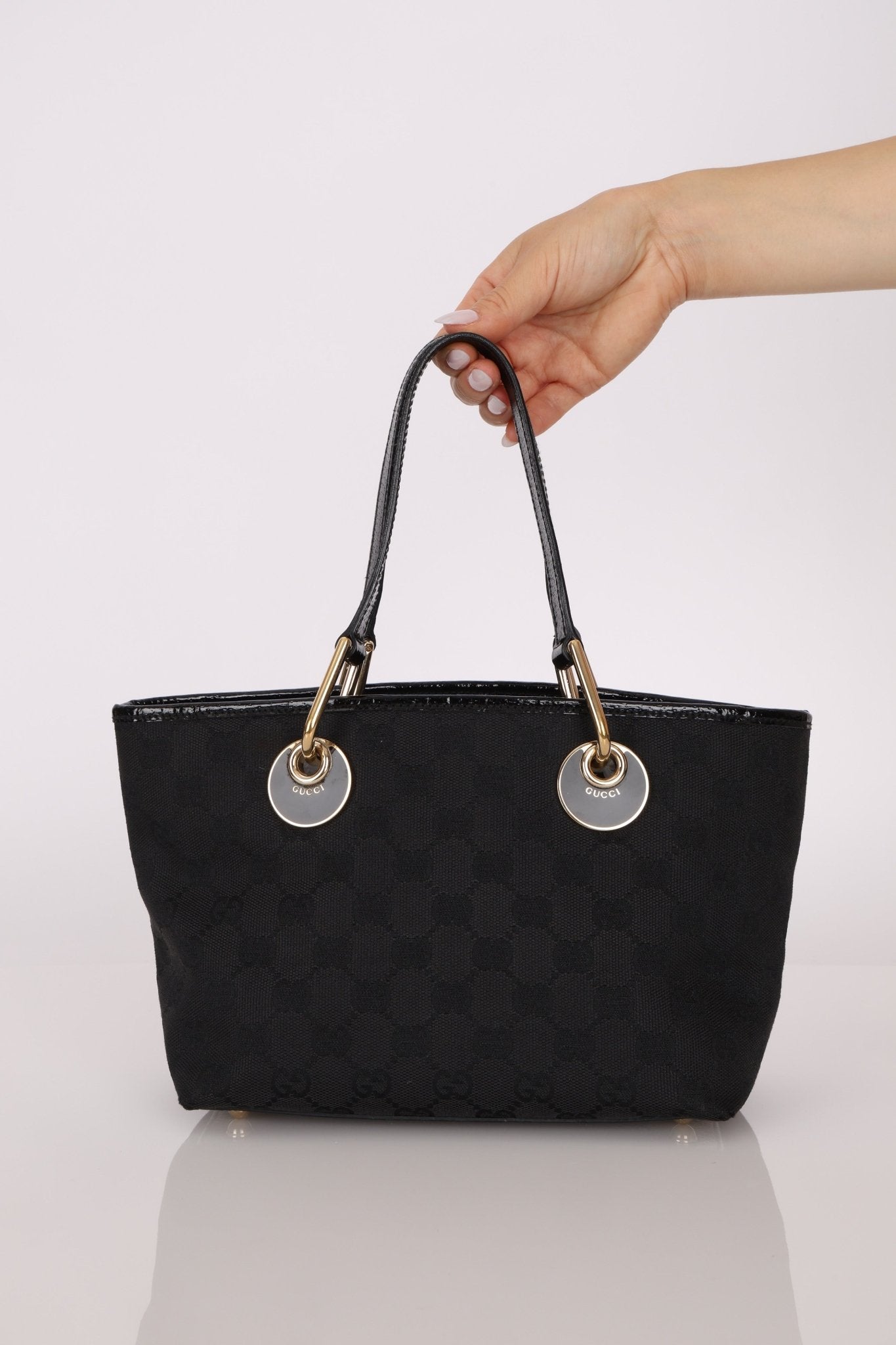 Gucci Monogram Canvas Mini Tote - FashioNica