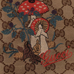 Gucci Monogram Canvas Mushroom Embroidered Tote - FashioNica