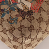 Gucci Monogram Canvas Mushroom Embroidered Tote - FashioNica