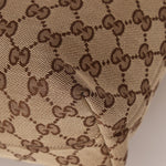 Gucci Monogram Canvas Mushroom Embroidered Tote - FashioNica