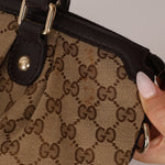 Gucci Monogram Canvas Sukey Bag - FashioNica