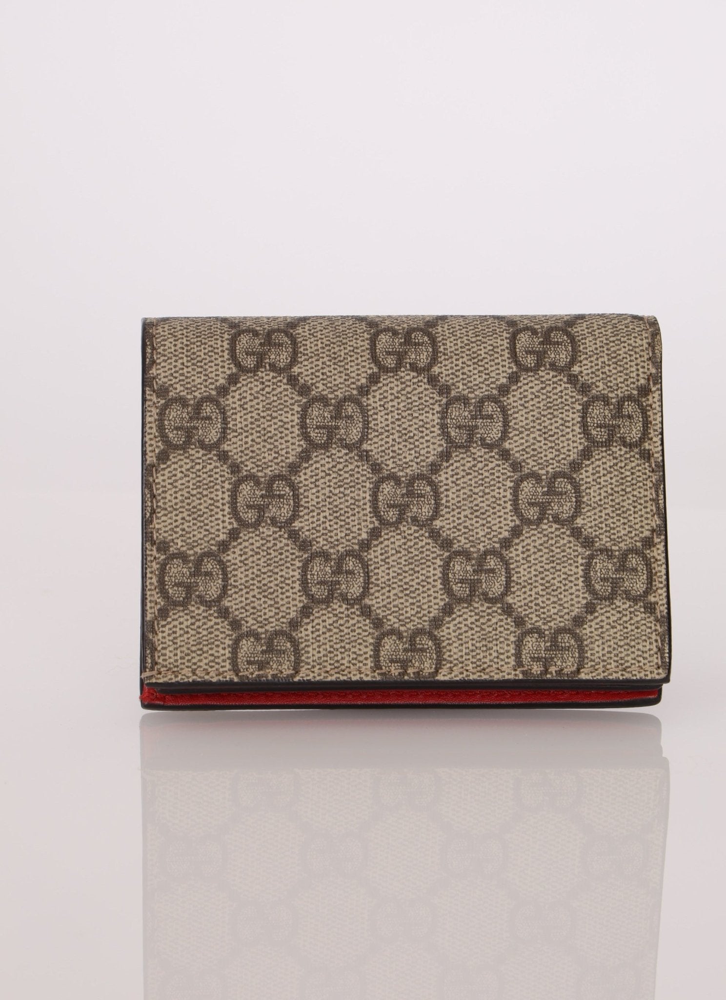 Gucci Monogram Cherries Wallet - FashioNica
