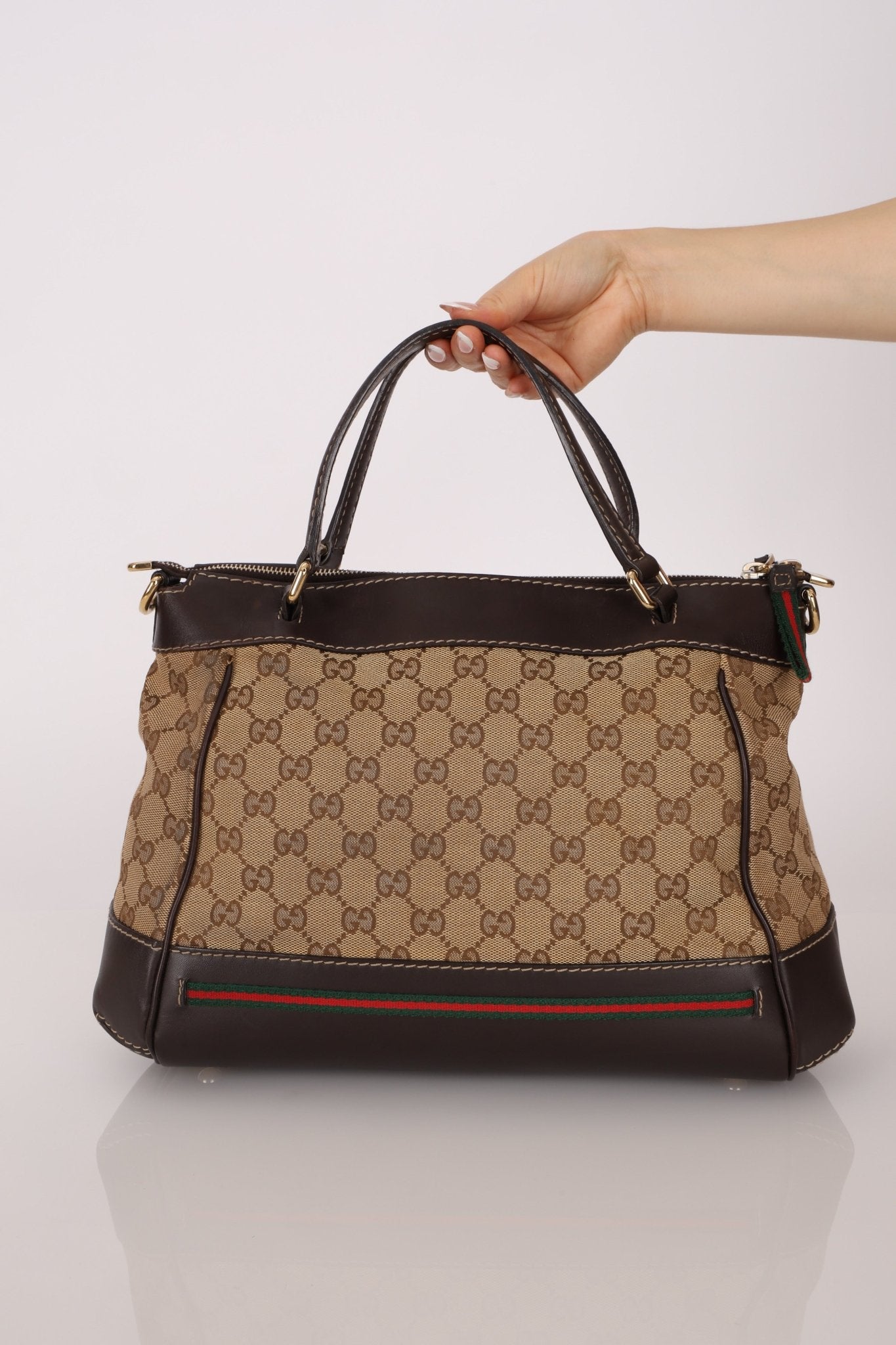 Gucci Monogram Mayfair Tote - FashioNica