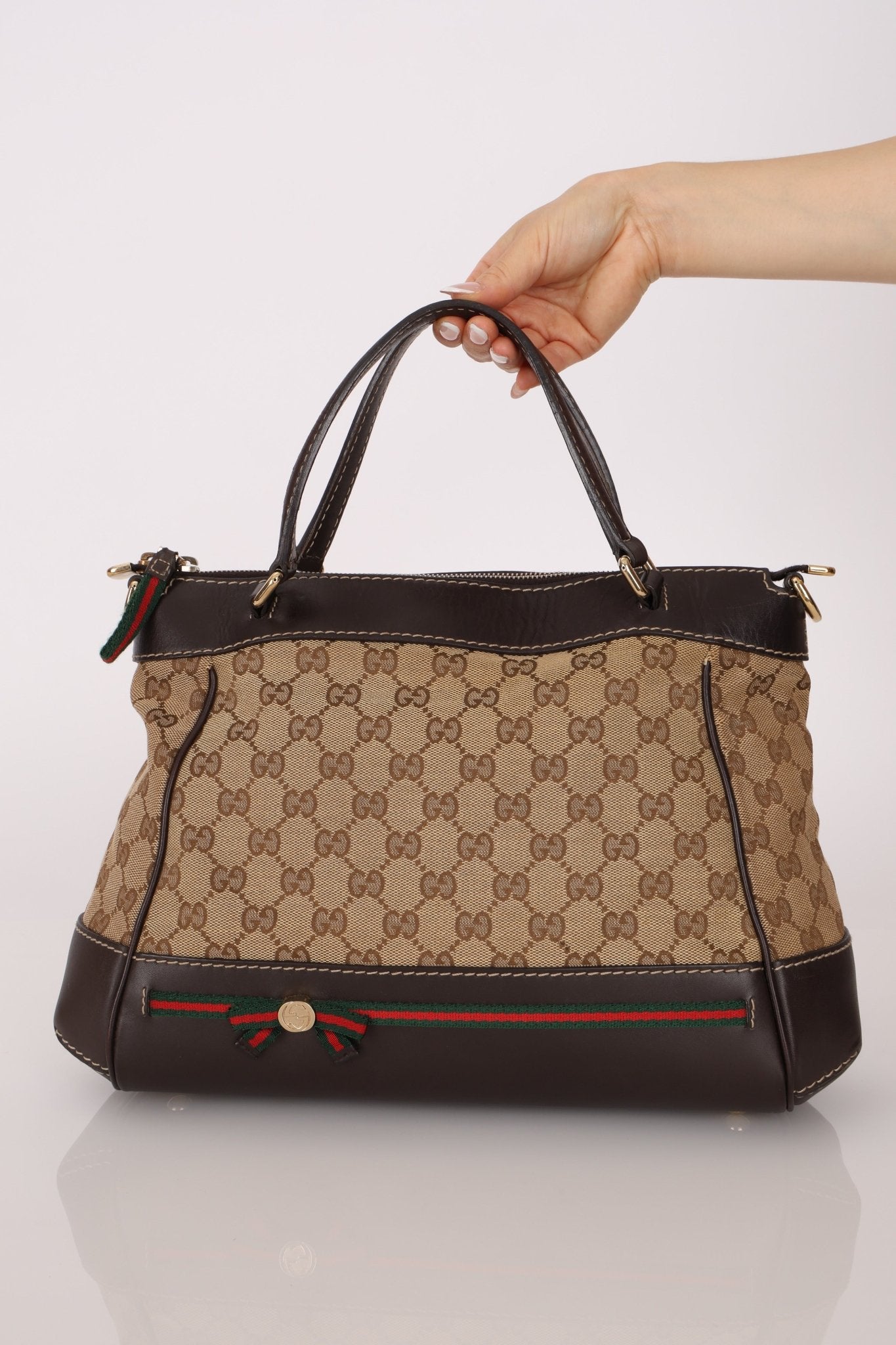 Gucci Monogram Mayfair Tote - FashioNica