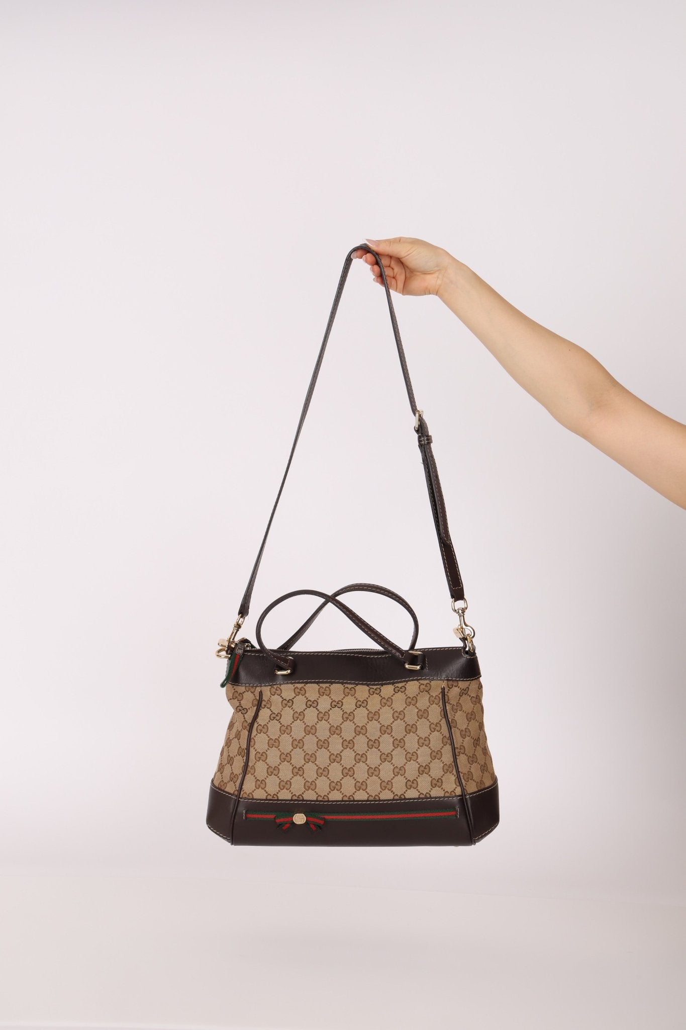 Gucci Monogram Mayfair Tote - FashioNica