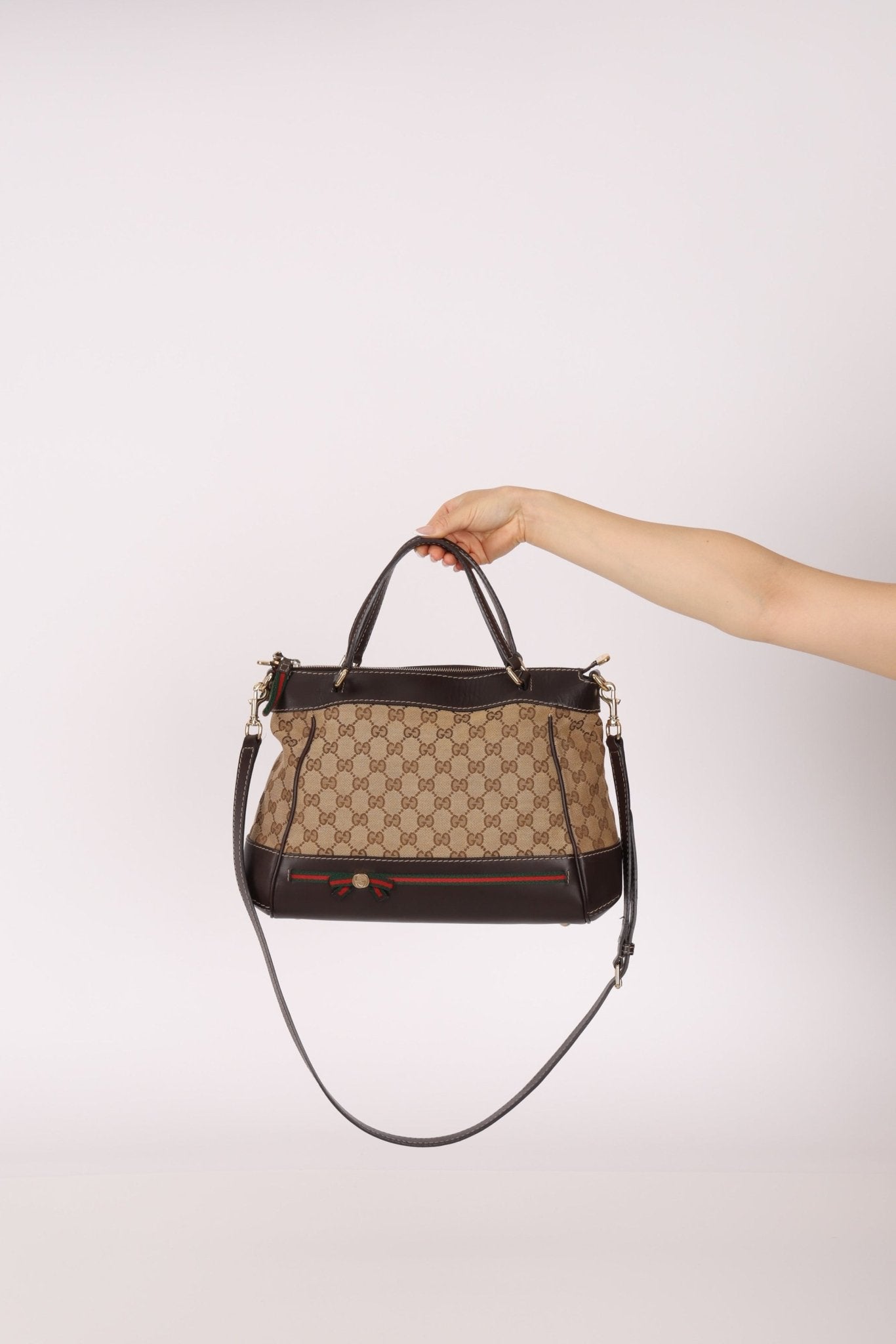 Gucci Monogram Mayfair Tote - FashioNica