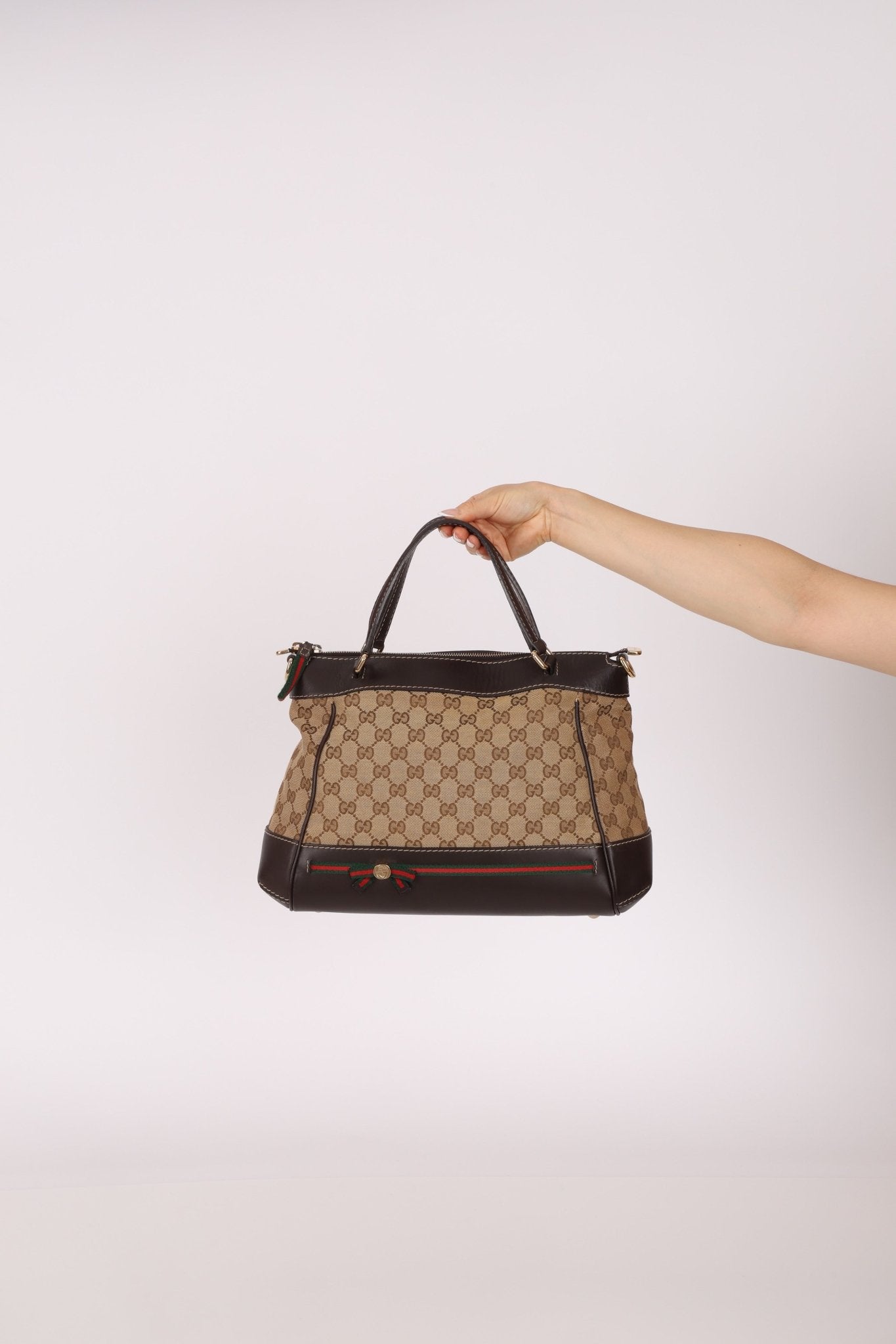 Gucci Monogram Mayfair Tote - FashioNica