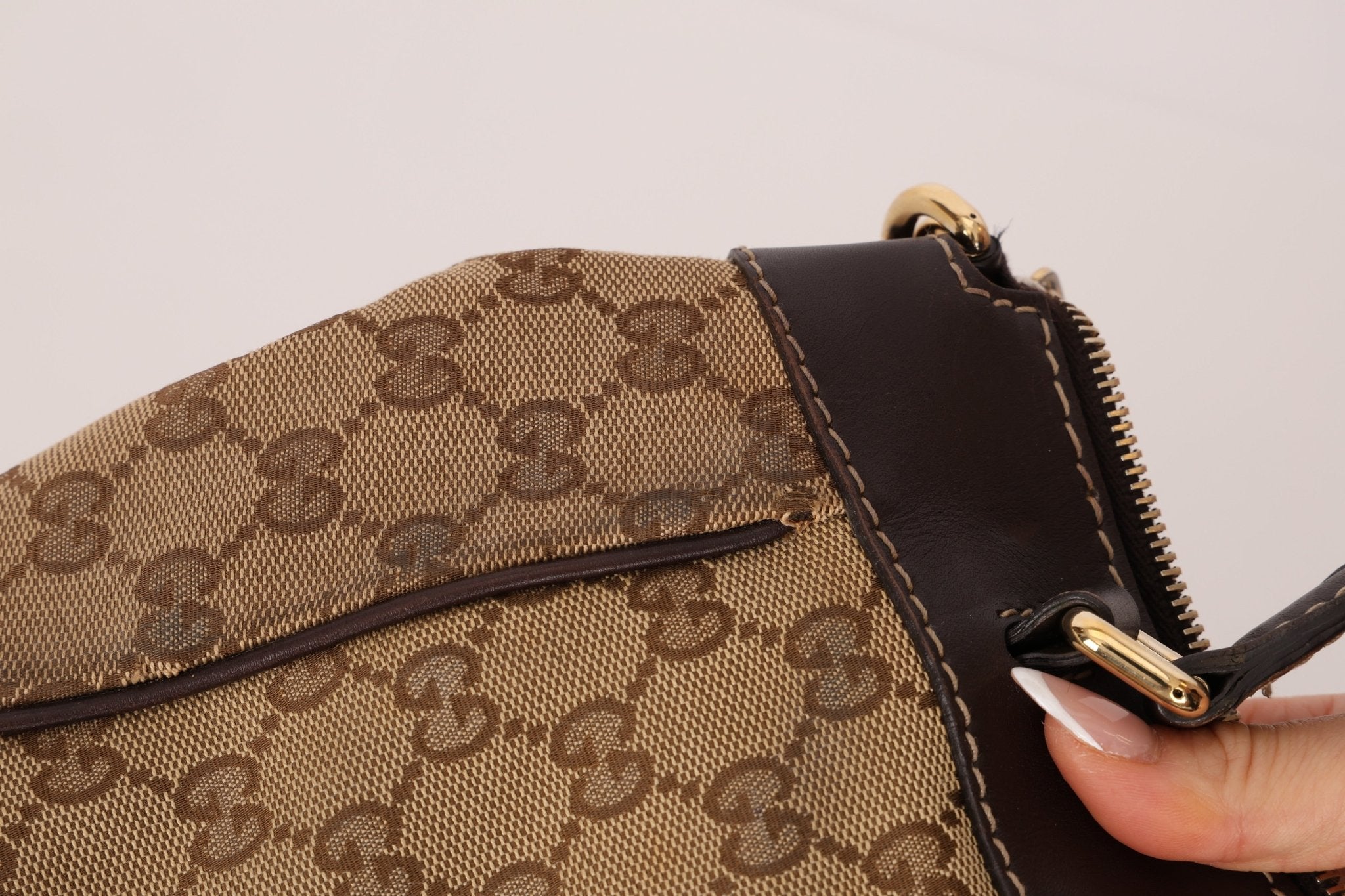 Gucci Monogram Mayfair Tote - FashioNica